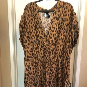 Torrid Cheetah Print Dress